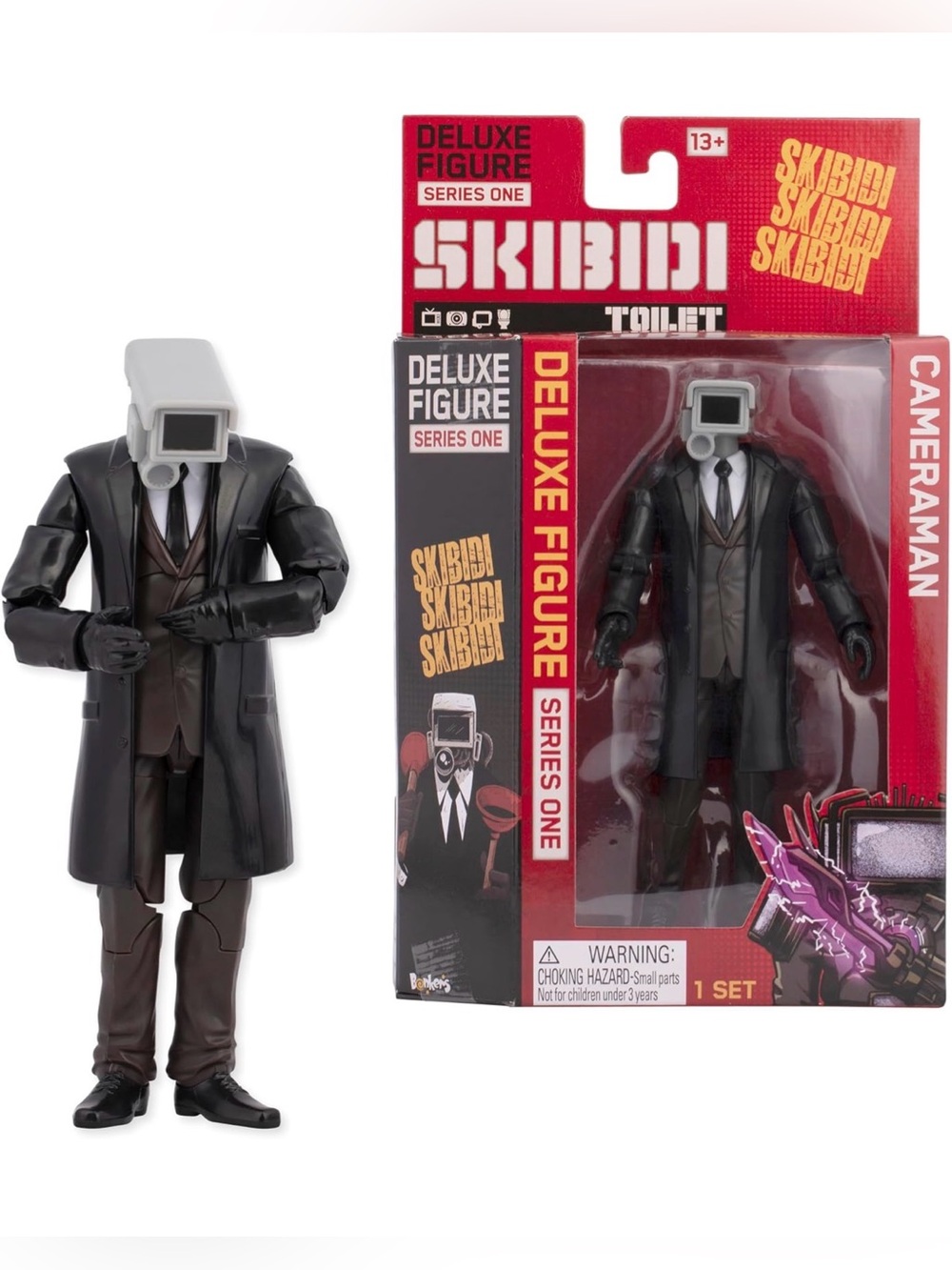 SKIBIDI Toilet Cameraman Deluxe Figure Series One Action Figure Brand New